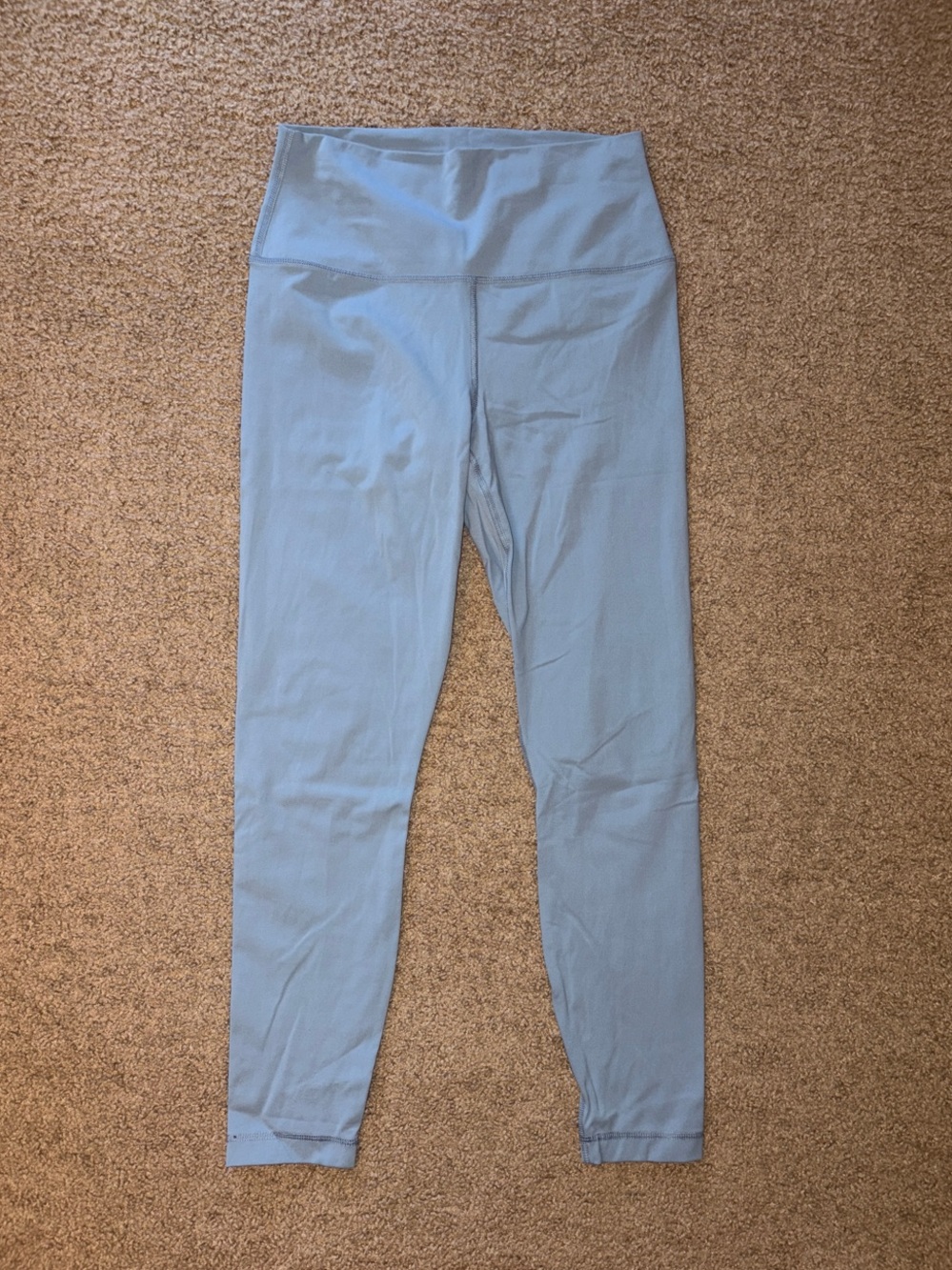 90 Degree By Reflex Light Blue High-Waist Leggings